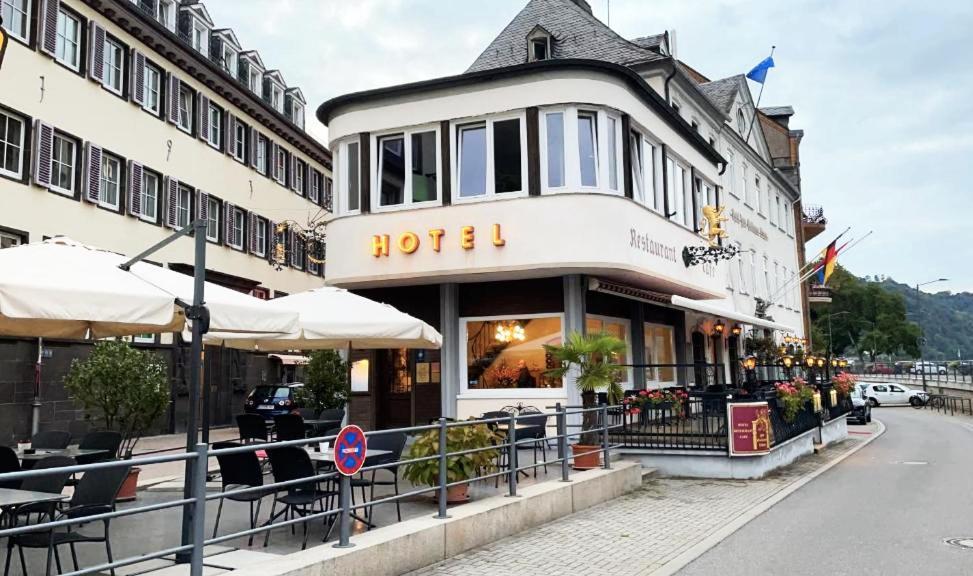 Hotel Zum Goldenen Loewen Sankt Goar Exterior foto