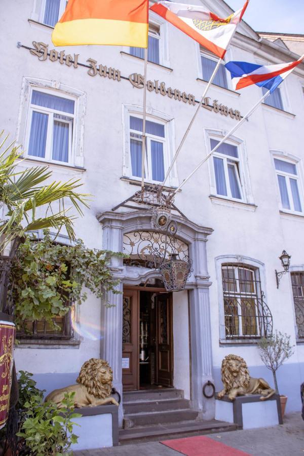 Hotel Zum Goldenen Loewen Sankt Goar Exterior foto